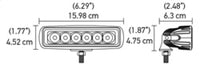 Thumbnail for Hella Value Fit Mini 6in LED Light Bar - Spot