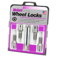 Thumbnail for McGard Wheel Lock Bolt Set - 4pk. (Tuner / Cone Seat) M12X1.5 / 17mm Hex / 22.4mm Shank L. - Chrome