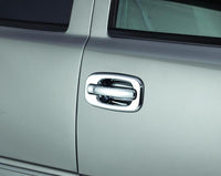 Thumbnail for AVS 99-06 Chevy Tahoe (w/o Passenger Keyhole) Door Handle Covers (4 Door) 8pc Set - Chrome