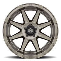 Thumbnail for ICON Bandit 20x10 5x150 -24mm Offset 4.5in BS Gloss Bronze Wheel