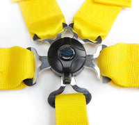 Thumbnail for NRG 5PT 3in. Seat Belt Harness / Cam Lock - Yellow