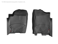 Thumbnail for WeatherTech 04+ Nissan Armada Front FloorLiner - Black