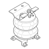 Thumbnail for Firestone Ride-Rite Air Helper Spring Kit Rear 75-96 Chevrolet P30 RWD (W217602080)