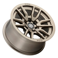 Thumbnail for ICON Vector 6 17x8.5 6x5.5 25mm Offset 5.75in BS 95.1mm Bore Bronze Wheel