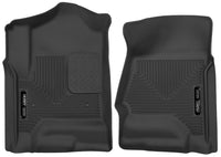 Thumbnail for Husky Liners 14 Chevrolet Silverado 1500 / GMC Sierra 1500 X-Act Contour Black Front Floor Liners