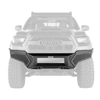 Thumbnail for Go Rhino 16-21 Toyota Tacoma Element Front Bumper with Fixed Light Bar Mount Textured Black