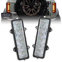 Thumbnail for Oracle Lighting 21-23 Ford Bronco Dual Function Reverse LED Flush Taillight - Amber/Wht SEE WARRANTY