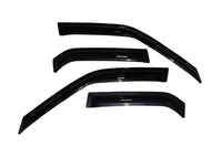 Thumbnail for AVS 88-92 Toyota Corolla Ventvisor Outside Mount Window Deflectors 4pc - Smoke