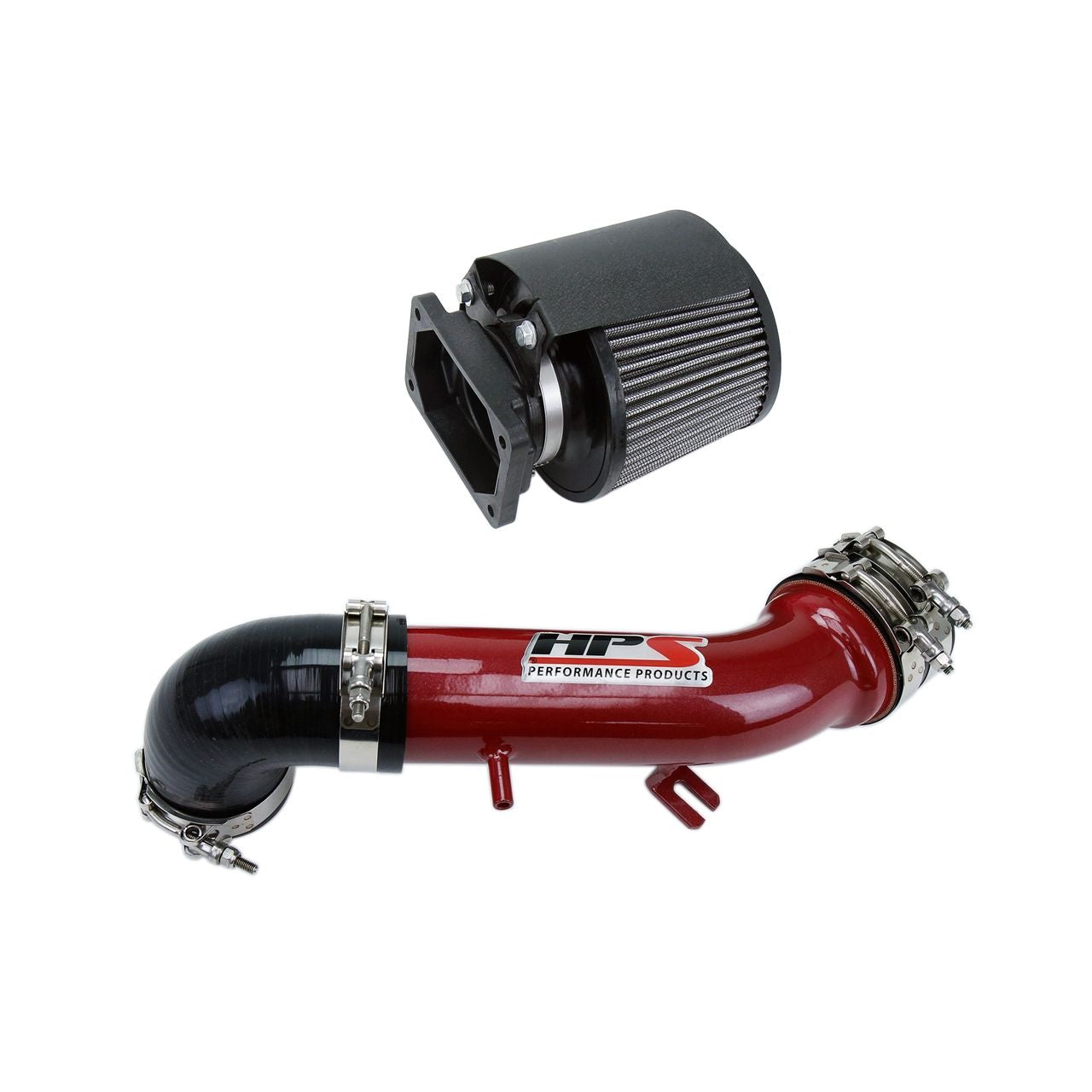 HPS Shortram Air Intake 1999-2003 Mitsubishi Galant V6 3.0L, Includes Heat Shield, Red