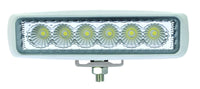 Thumbnail for Hella Value Fit Mini Flush Mount 7.7in - 18W White Housing Flood Beam LED Light Bar