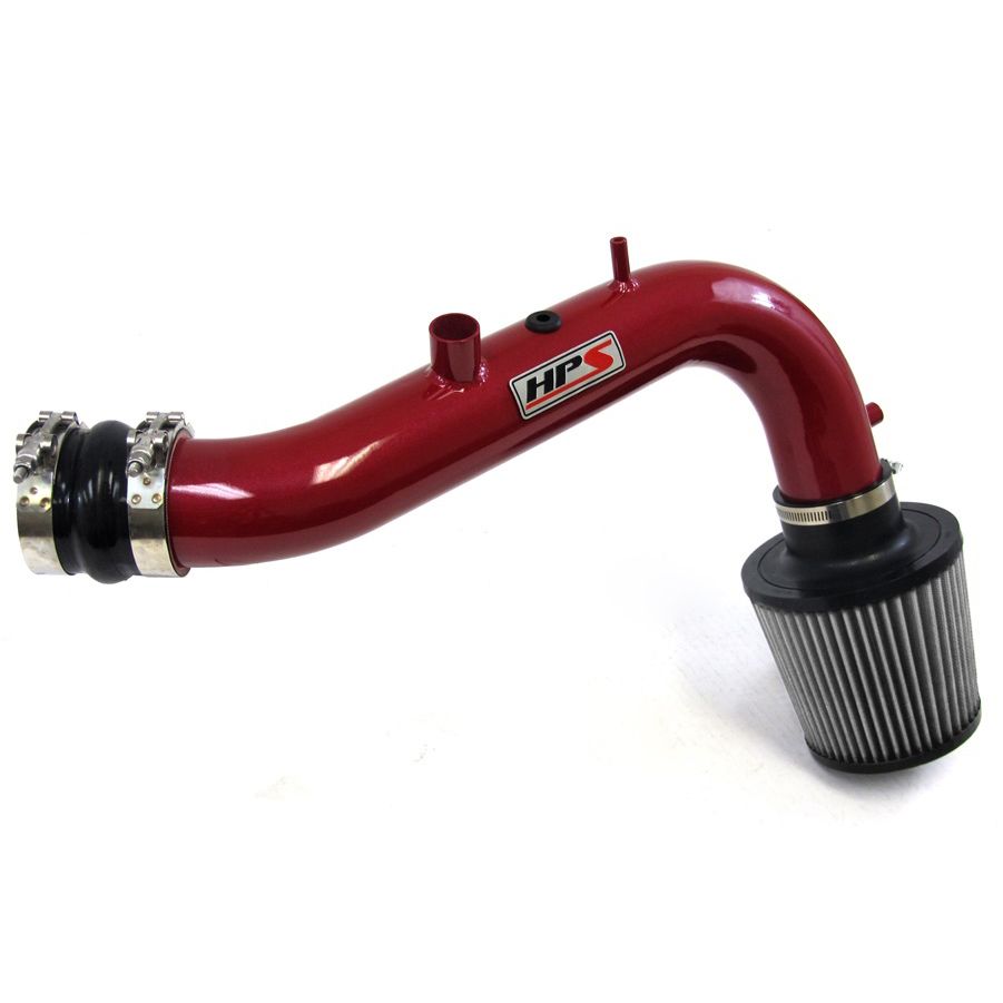 HPS Shortram Air Intake 2003-2006 Honda Element 2.4L, Red