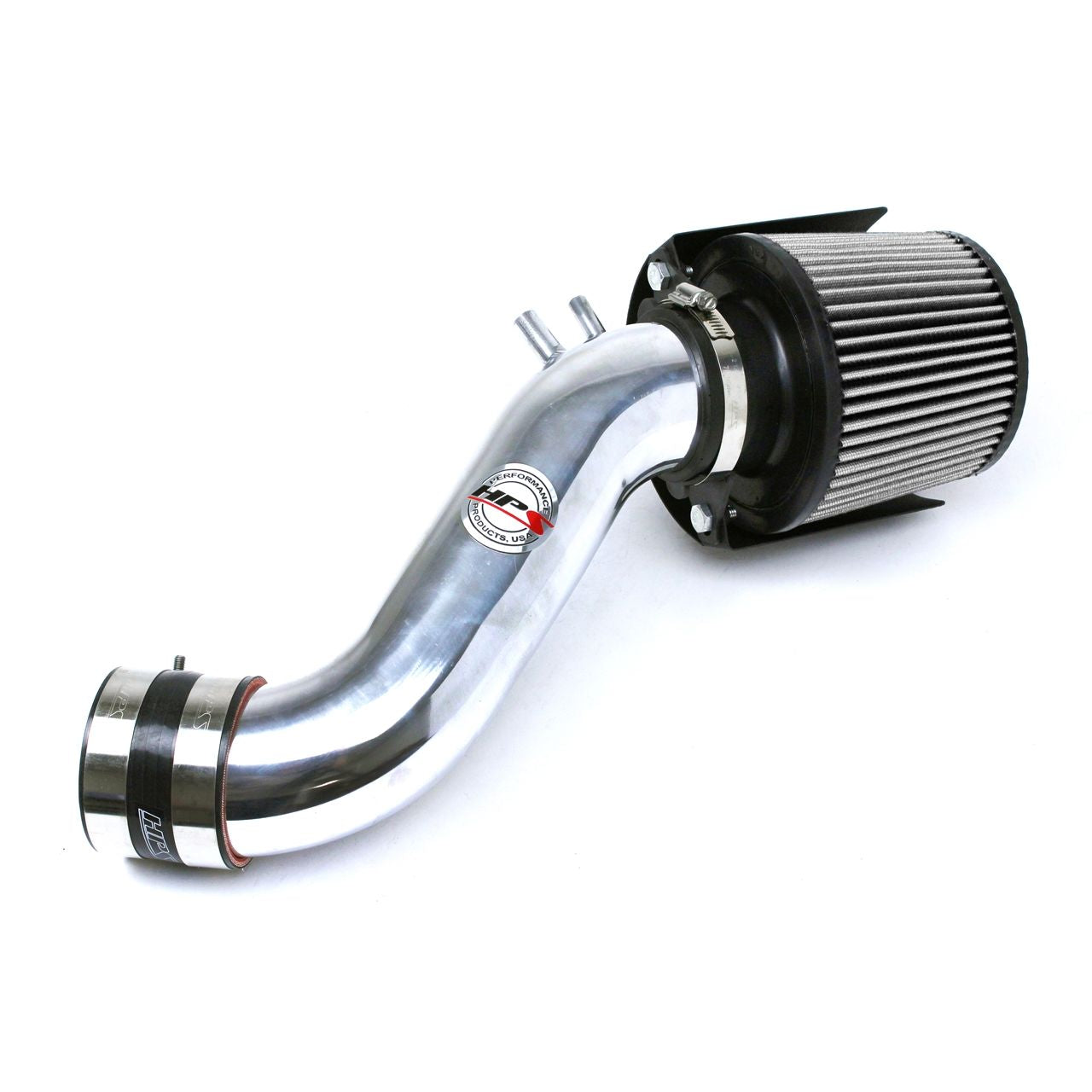 HPS Shortram Air Intake Kit 15-19 Hyundai Sonata 2.4L Non Turbo, Includes Heat Shield, Polish