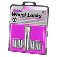 Thumbnail for McGard Wheel Lock Nut Set - 4pk. (Tuner / Cone Seat) M12X1.25 / 13/16 Hex / 1.24in. Length - Chrome