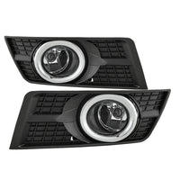 Thumbnail for Spyder Cadillac SRX 2010-2015 OEM Style Fog Lights W/Universal Switch Clear FL-CASRX10-C