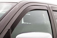 Thumbnail for AVS 09-18 Dodge RAM 1500 Crew Cab Ventvisor In-Channel Window Deflectors 4pc - Matte Black