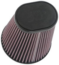 Thumbnail for K&N Universal Clamp-On Air Filter 3-1/2in 10 Degree Flange 5-3/4in B 4-1/2in x 3-1/4in T 7in H