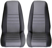 Thumbnail for Rugged Ridge Neoprene Front Seat Covers 97-02 Jeep Wrangler TJ