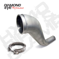 Thumbnail for Diamond Eye KIT 4in DWNP HX40 TURBO-DIRECT FLANGE W/ V-Band CLAMP AL DODGE 94-02