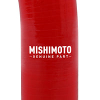 Thumbnail for Mishimoto 03-04 Ford F-250/F-350 6.0L Powerstroke Lower Overflow Red Silicone Hose Kit