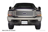 Thumbnail for Putco 99-04 Ford SuperDuty - Side Vents Only Punch Stainless Steel Grilles