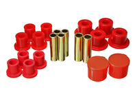 Thumbnail for Energy Suspension 98-11 Ford Ranger 2/4WD Rear Leaf Spring Bushing Set - Red