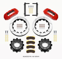 Thumbnail for Wilwood TX6R Rear Kit 16.00in Red 1999-2010 GM H2 / 2500 4.63 Cntr