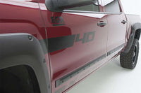 Thumbnail for EGR Double Cab Front 41.5in Rear 28in Bolt-On Look Body Side Moldings (991574)