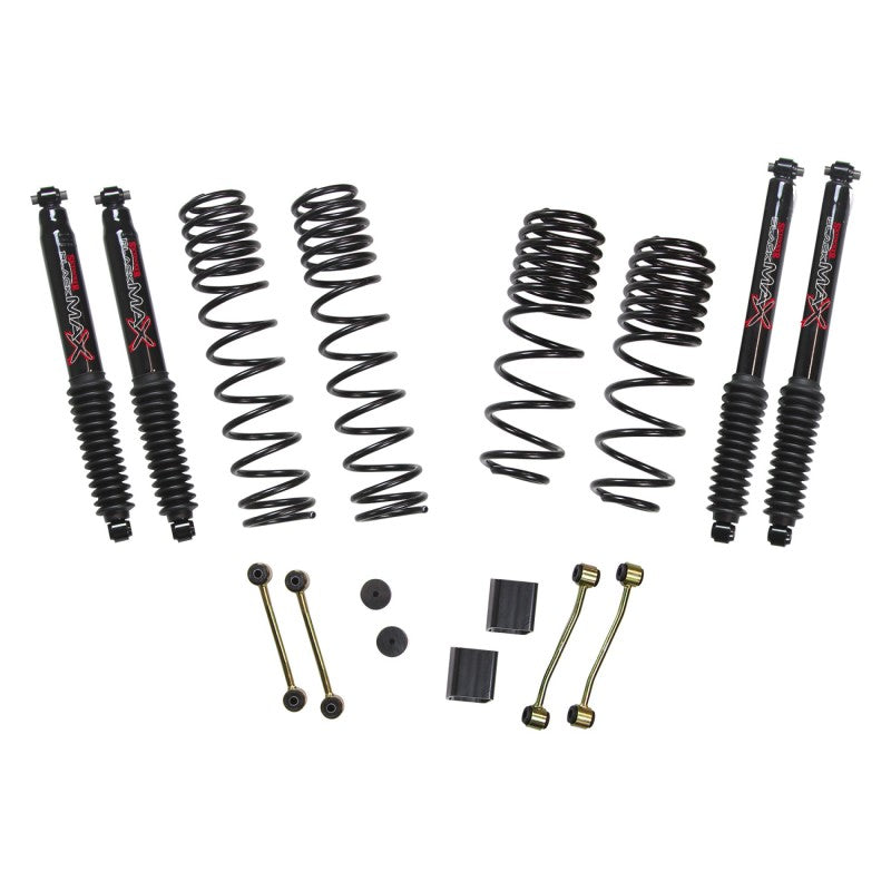 Skyjacker 2020 Jeep JL 4WD Rubicon Diesel 2.5in Dual Rate Long Trvl Sus Lift Kit w/Blk Max Shocks