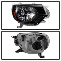 Thumbnail for Xtune Toyota Tacoma 2012-2015 OEM Style Headlights Black HD-JH-TTA12-AM-BK