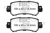 Thumbnail for EBC 12+ Mazda CX-5 2 Greenstuff Rear Brake Pads