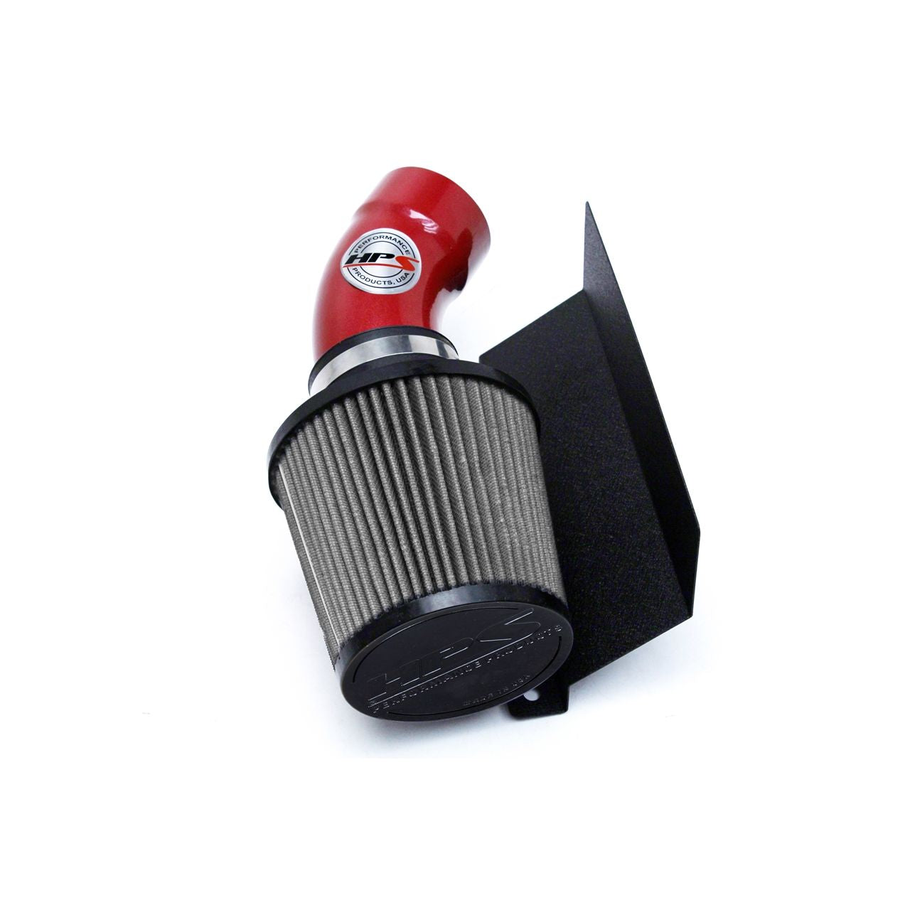 HPS Shortram Air Intake Kit 15-17 Chrysler 200 2.4L without MAF sensor, Includes Heat Shield, Red