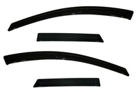 Thumbnail for AVS 10-13 Mazda 3 (5 Door Sport) Ventvisor Outside Mount Window Deflectors 4pc - Smoke