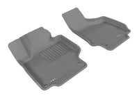 Thumbnail for 3D MAXpider 2008-2015 Audi TT/TTS Kagu 1st Row Floormat - Gray