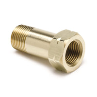 Thumbnail for Autometer Fitting Adapter 3/8in NPT Male Extension Brass for Mechanical Temperature Gauge