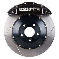 Thumbnail for StopTech 11-12 BMW 535i/550i Sedan Front BBK w/ Black ST-60 Calipers Slotted 380x35mm Rotors