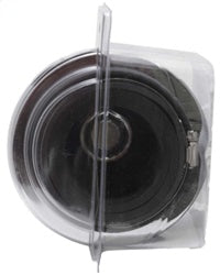 Thumbnail for K&N Universal Air Filter Chrome Round Tapered Blue - 4in Flange ID x 1.125in Flange Length x 5.5in H