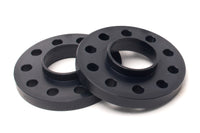 Thumbnail for H&R Trak+ 20mm DR Wheel Spacers 5/112 Center Bore 66.5 Stud Thread 14x1.5 - Black