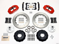 Thumbnail for Wilwood Narrow Superlite 6R Front Hub Kit 14.00in Red 79-81 Camaro