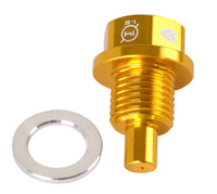 Thumbnail for NRG Magnetic Oil Drain Plug M14X1.5 Acura/Honda/Mazda/Mitsubishi - Gold