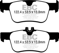 Thumbnail for EBC 17-21 Honda Civic Hatchback Greenstuff Rear Brake Pads