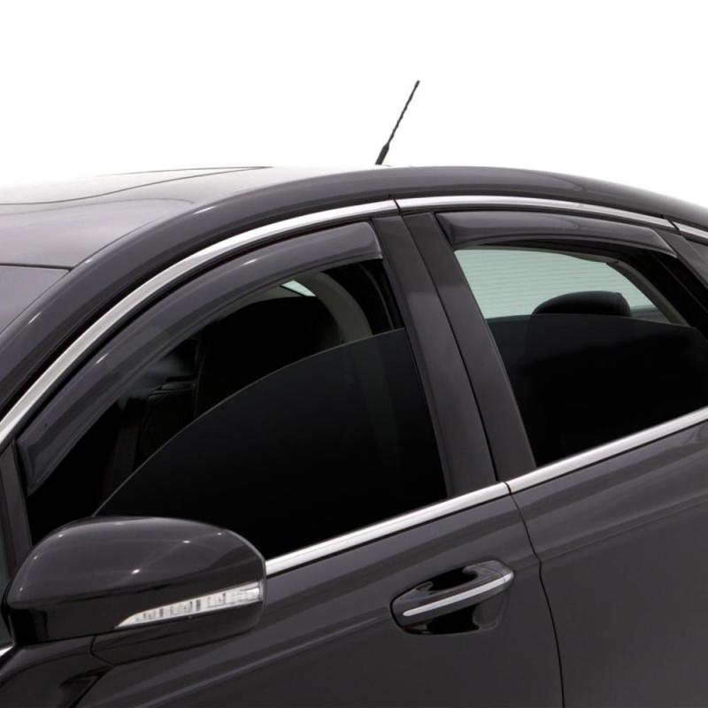 AVS 16-18 Honda HR-V Ventvisor In-Channel Front & Rear Window Deflectors 4pc - Smoke