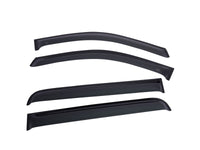 Thumbnail for EGR 2019 Dodge Ram 1500 Crew Cab Tape-On Window Visors Set of 4 - Dark Smoke