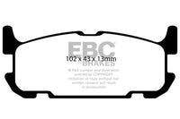 Thumbnail for EBC 04-05 Mazda Miata MX5 1.8 (Sports Suspension) Yellowstuff Rear Brake Pads