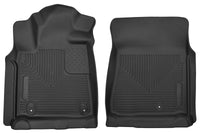 Thumbnail for Husky Liners 07-11 Toyota Tundra Pickup(Crew / Ext / Std Cab) X-Act Contour Black Front Floor Liners