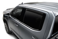 Thumbnail for AVS 07-18 Toyota Tundra Crewmax Ventvisor Low Profile Window Deflectors 4pc - Matte Black