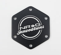 Thumbnail for NRG Carbon Fiber Horn Delete Button Circular Logo Front/ Back