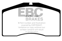 Thumbnail for EBC 92-95 Porsche 928 5.4 Greenstuff Front Brake Pads