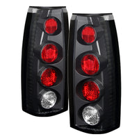 Thumbnail for Spyder Chevy C/K Series 1500/2500 88-98/GMC Sierra 88-98 Euro Style Tail Lights Blk ALT-YD-CCK88-BK