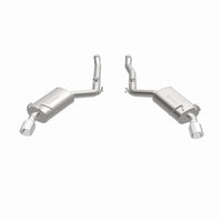 Thumbnail for MagnaFlow Axle-Back Stainless Dual Split 4in Polished Tips 10-15 Chevrolet Camaro Convert. 3.6L V6