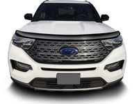 Thumbnail for AVS 20-22 Ford Explorer High Profile Bugflector II Hood Shield (1pc) - Smoke